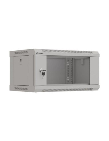 Armario lanberg 19 pulgadas 4u 540x350 gris