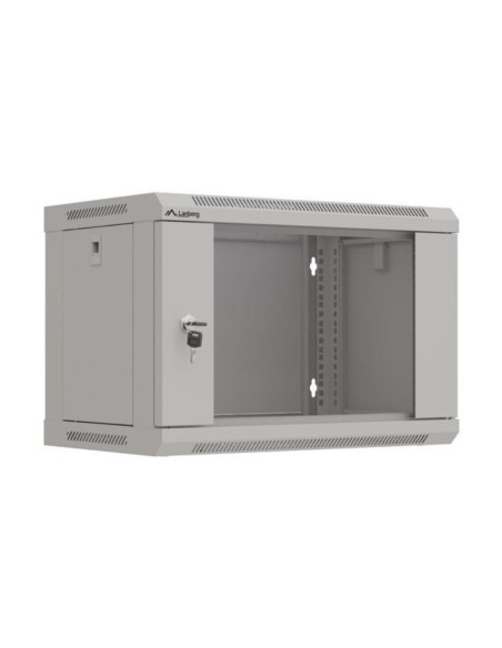 Armario lanberg 19 pulgadas 6u 540x350 gris