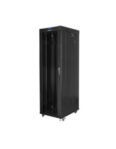 Armario lanberg 19 pulgadas 42u 600x1000 negro
