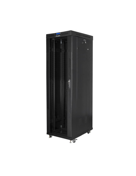 Armario lanberg 19 pulgadas 42u 600x1000 negro