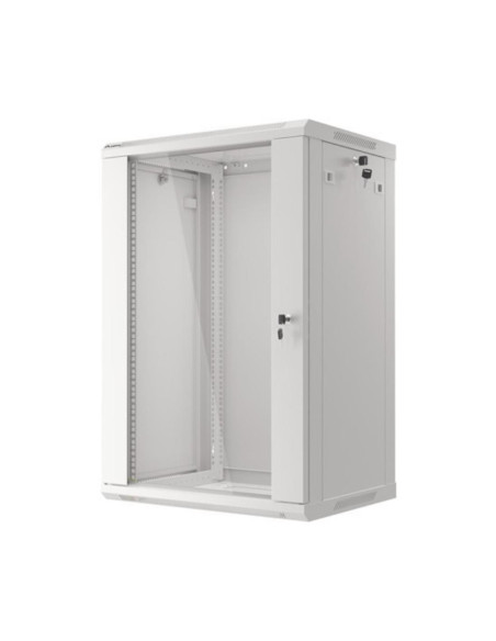 Armario lanberg 19 pulgadas 18u 600x450 gris