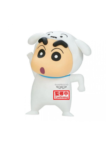 Figura banpresto crayon shinchan shiro shinchan