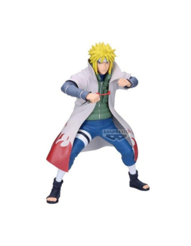 Figura banpresto naruto shippuden grandista minato