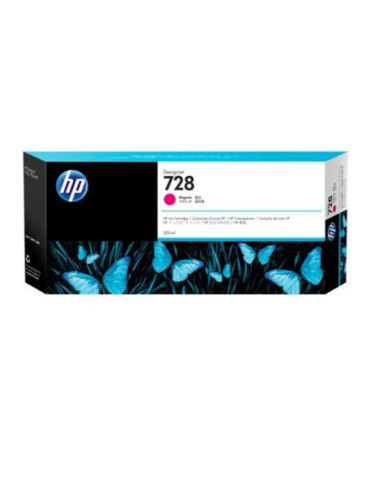 Cartucho tinta hp 728 300ml magenta