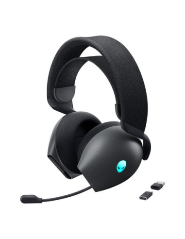 Auriculares gaming dell tri - mode inalambrico negro