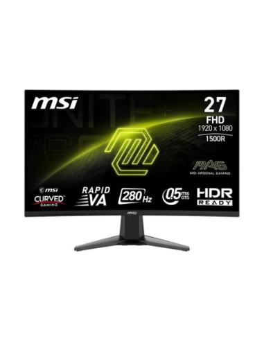 Monitor curvo gaming msi mag 276cxf
