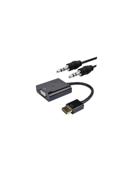 Conversor nanocable hdmi a vga 0.15cm