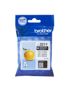 Cartucho tinta brother lc3211bk negro 200