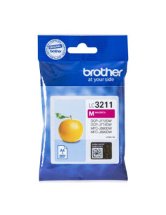 Cartucho tinta brother lc3211m magenta 200