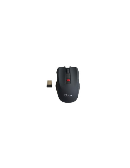 Raton optico inalambrico l - link negro