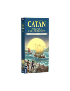 Juego mesa devir catan piratas y