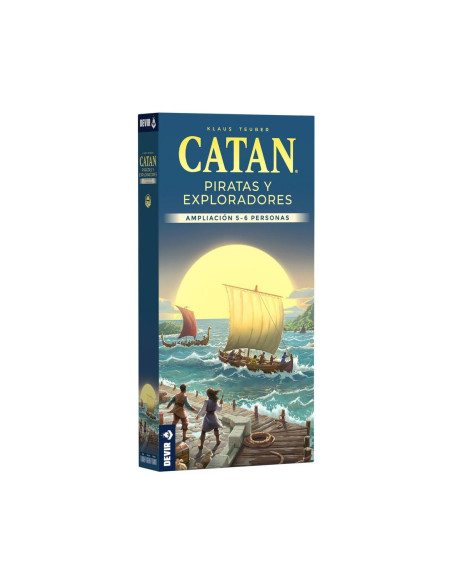 Juego mesa devir catan piratas y