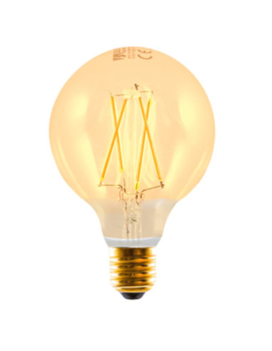 Bombilla led silver electronic filamento edison