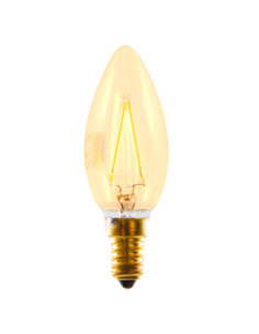 Bombilla led silver electronic filamento edison