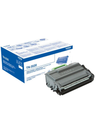 Toner brother tn3520 negro 20000 páginas