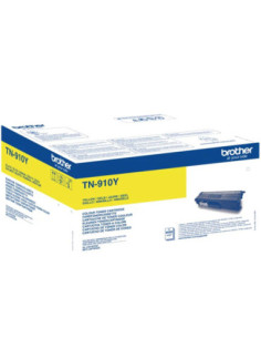 Toner brother tn910y amarillo 9000 páginas