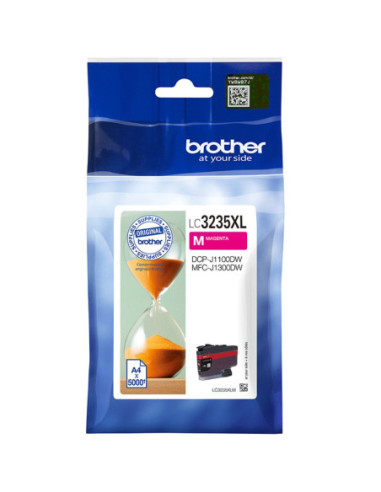 Cartucho tinta brother lc3235xlm magenta 5000