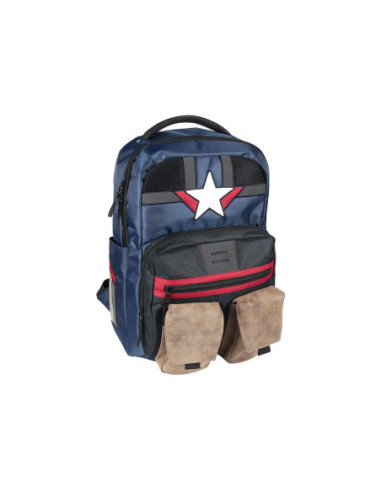 Mochila casual cerdá marvel capitan america