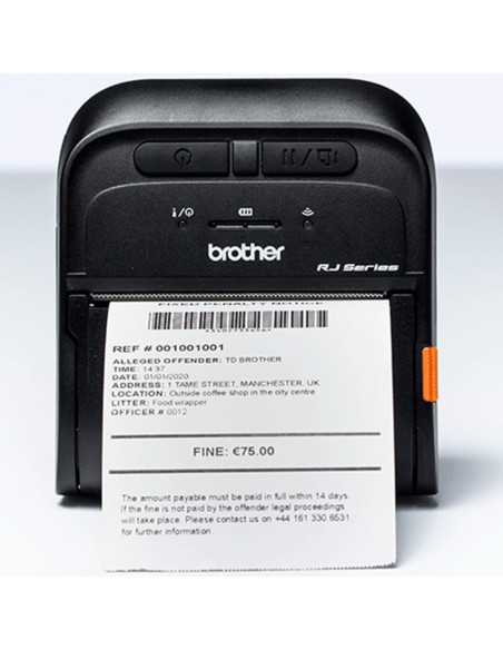 Impresora tickets portatil brother rj3035b 16mb