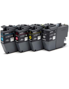 Pack cartuchos tinta brother lc3217val negro