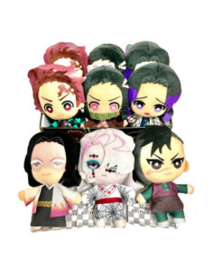 Set peluches banpresto kimetsu no yaiba