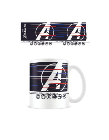 Taza desayuno pyramid marvel avengers los