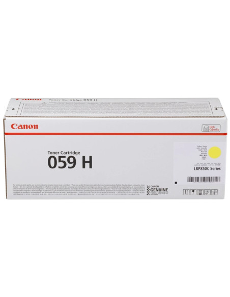 Toner canon 059h amarillo 13500 paginas