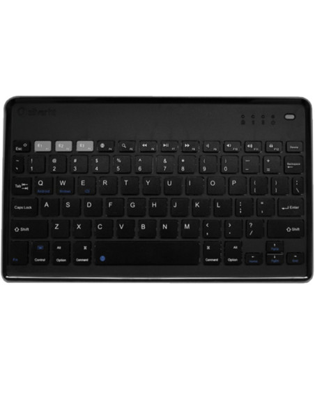 Teclado inalambrico universal silver ht bluetooth
