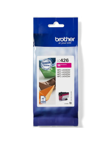 Cartucho tinta brother lc426m magenta 1500