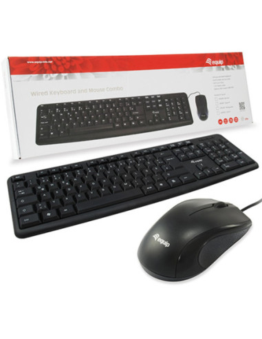 Kit teclado + mouse raton usb