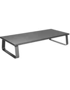 Soporte sobremesa equip monitor acero negro
