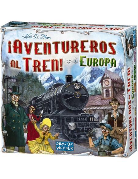 Juego mesa asmodee ¡aventureros al tren!