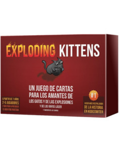 Juego mesa exploding kittens pegi 7