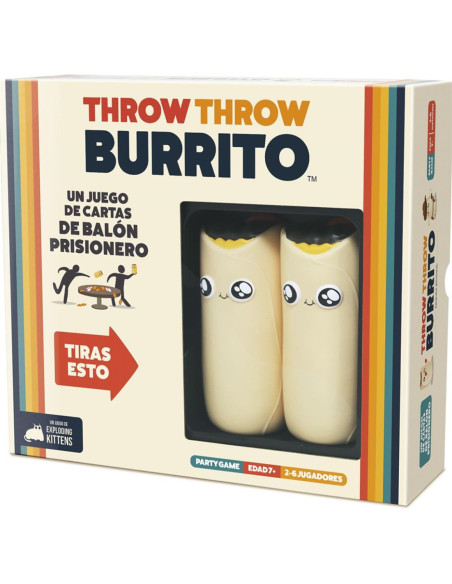 Juego mesa asmodee throw throw burrito