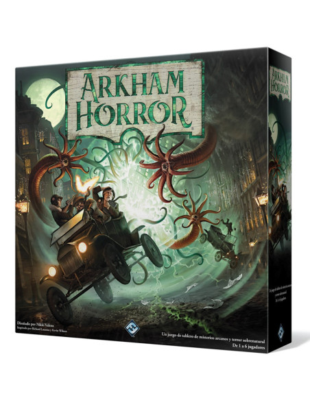 Juego mesa asmodee arkham horror 3ª