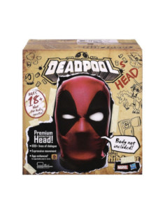 Replica marvel cabeza animatronica deadpool legends