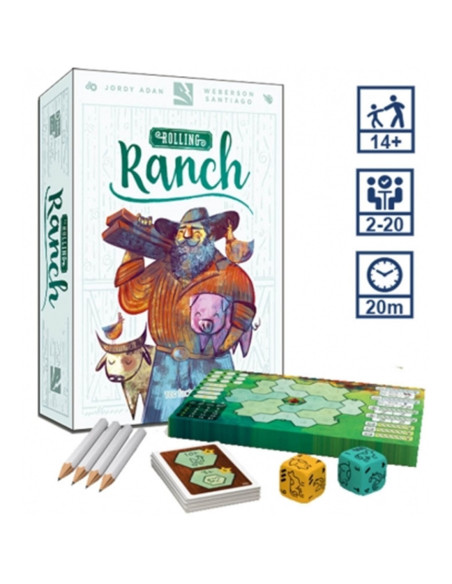 Juego mesa rolling ranch en español