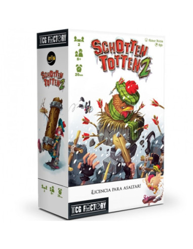 Juego cartas schotten totten 2 en
