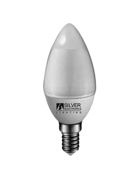 Bombilla led eco silver electronics vela