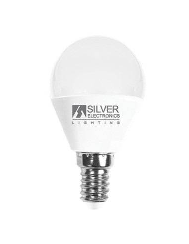 Bombilla led decorativa silver electronis esferica