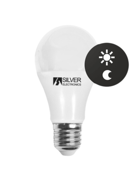 Bombilla led sensor silver electronics estandar