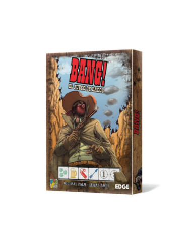 Juego mesa asmodee bang el juego