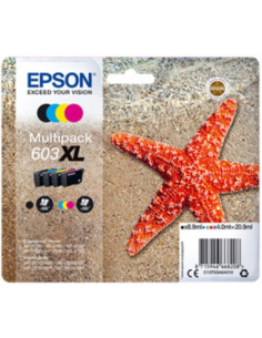 Multipack cartucho tinta epson 603xl c13t03a64010
