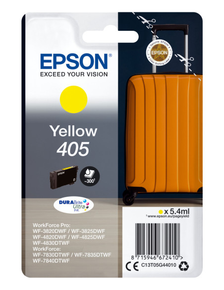 Cartucho tinta epson c13t05g44010 singlepack amarillo