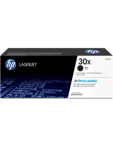 Toner hp 30x negro alta capacidad