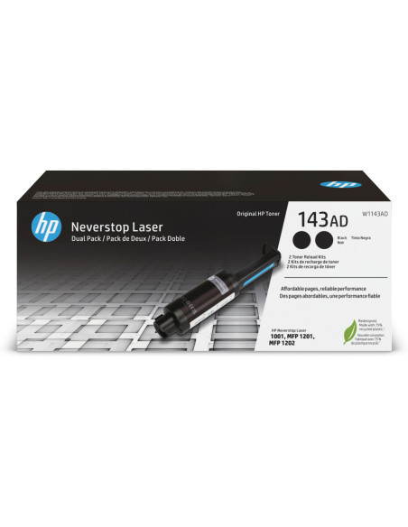 Kit recarga toner original hp neverstop