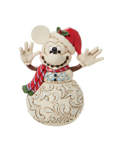 Figura enesco disney muñeco nieve mickey