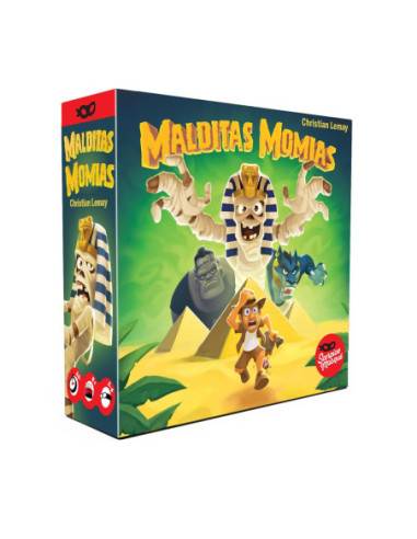 Juego mesa malditas momias pegi 8