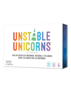 Juego mesa unstable unicorns pegi 8