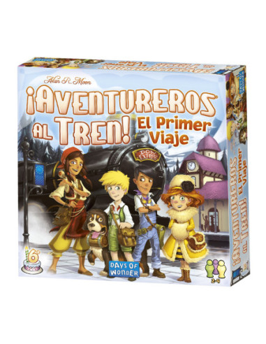 Juego mesa ¡aventureros al tren! el